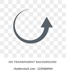 Reply icon. Reply design concept from Communication collection. Simple element vector illustration on transparent background.