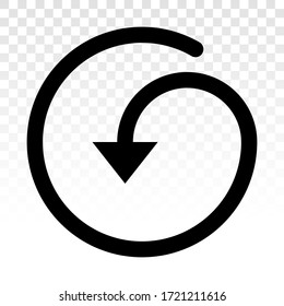 Reply message / Reply chat flat icon for apps and websites