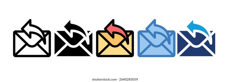 Reply Message Icon Element For Design