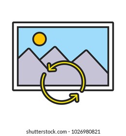 Reply photo icon
