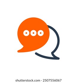 Reply Speech Bubble Vector Icon