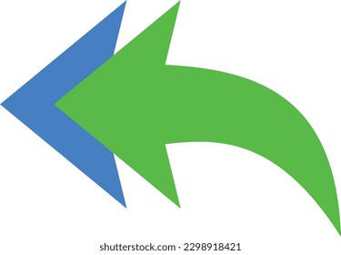 Reply vector icon. Can be used for printing, mobile and web applications.