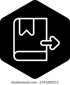 Repo Pull Solid Black Vector Icon Design Symbol