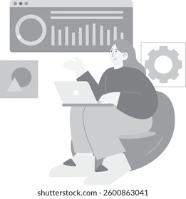 Report Analysis and Development on Laptop