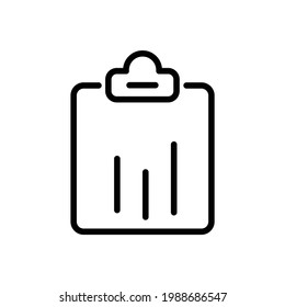 Icono de Evaluación de informes. Icono de Evaluación de informes en ilustración vectorial.