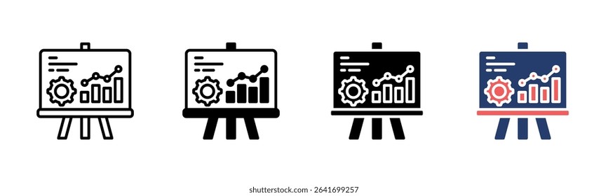 Report Board icon sheet multiple style collection