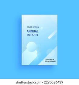 report, book cover design layout