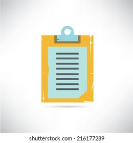 report, clipboard