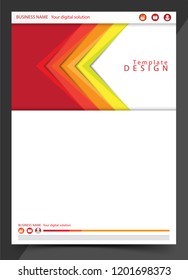 Report cover design