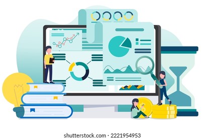 The Report Dashboard Provides High-resolution Information, Strategies, Tactics, And Achievements. Increase Marketing And Financial Mechanisms. Analyze Abstract Data Online With Business Team.