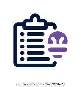 report duotone icon. Sleek and modern vector icon for websites, mobile apps, marketing materials, and corporate design. Fully scalable and ready to use.