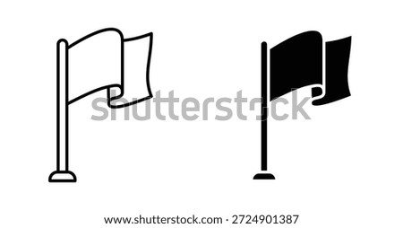 Report flag icon graphic design. Vector icon illustrations