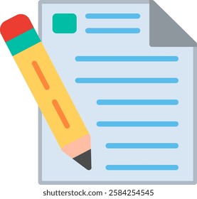 Report Flat Illustration Vector Design