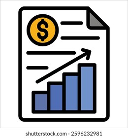 Report Icon Element For Design