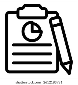 Report Icon Element For Design