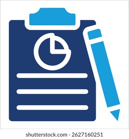 Report Icon Element For Design