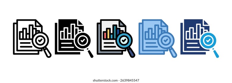Report Icon Element For Design