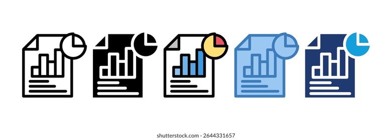 Elemento Ícone De Relatório Para Design