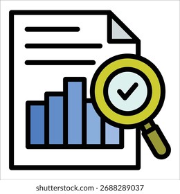 Elemento De Icono De Informe Para Diseño