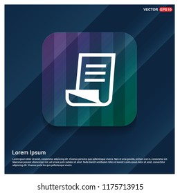 Report Icon - Free vector icon
