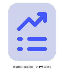 Ilustración de iconos de informe para web, aplicación, infografía, etc