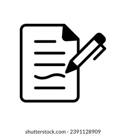 Report icon isolate white background vector stock illustration