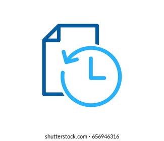 Report Icon Logo Design Element