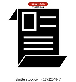 report icon or logo isolated sign symbol vector illustration - high quality black style vector icons

