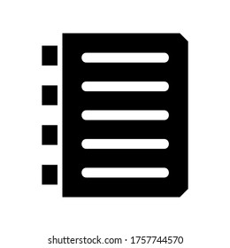icono de informe o logotipo símbolo de signo aislado ilustración vectorial - iconos vectoriales de estilo negro de alta calidad
