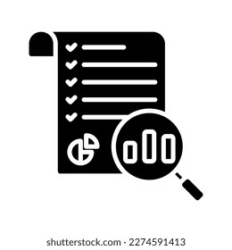Report icon. sign for mobile concept and web design. vector illustration