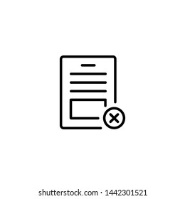 report icon sign signifier vector
