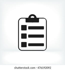 report icon, vector best flat icon, EPS