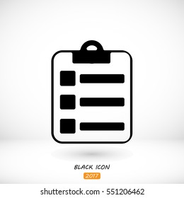 report icon, vector best flat icon, EPS