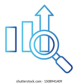 Report Icon, Vector Illustration, Business Outline