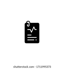report icon. report vector on gray background
