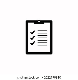 Report icon vector on a white background