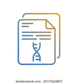 Icono de informe Vector ilustración de stock