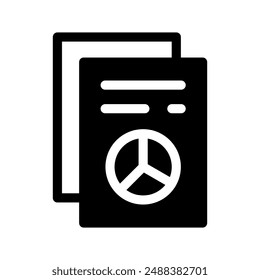 Report Icon Vector Symbol Design Illustration