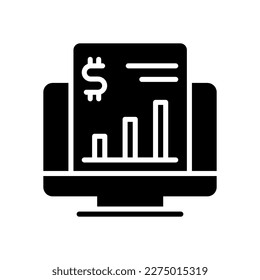 icono de informe para tu diseño de sitio web, logotipo, aplicación, interfaz de usuario.