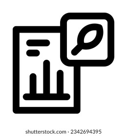 icono de informe para tu sitio web, móvil, presentación y diseño de logotipo.