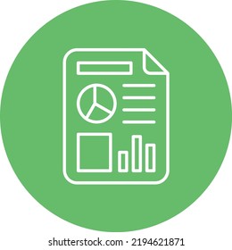 Zeilenkreis-Symbol, Vektorbild. Kann auch für Web-Apps, mobile Apps und Printmedien verwendet werden.