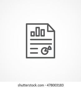 Report line icon