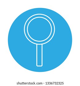 report magnifying glass medical science