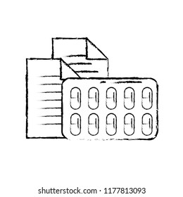report of medical documents and packaging capsule