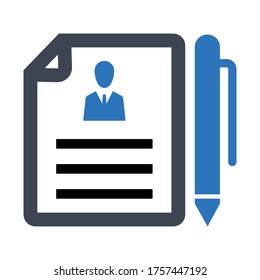  report resume icon ( vector illustration )