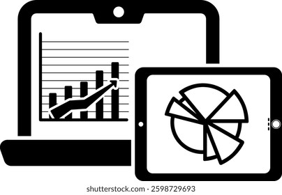 report seo business search computer chart online graph 8513