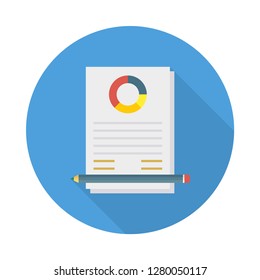 report  sheet  document  