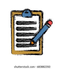 report table and pencil icon