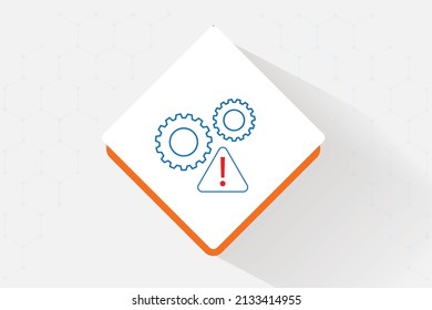 Report Technical Issue Icon Vector Design