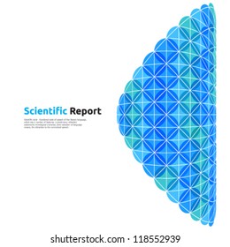 Report template covers for science